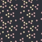 Preview: Baumwolle Patchwork - Ruby Star Society - Favorite Flowers - Blossom - Soft Black